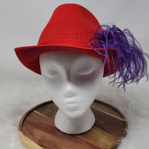 Something Special Red Hat Ladies Hat Red/Purple